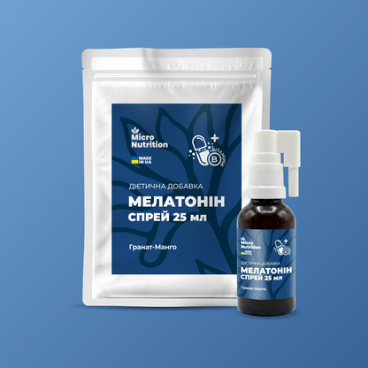 МЕЛАТОНІН СПРЕЙ – 25 мл
